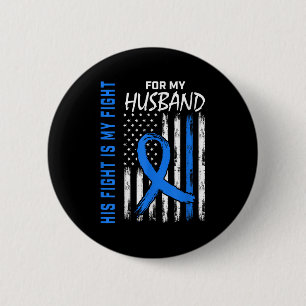 Chapa Redonda De 5 Cm Azul, su lucha es mi lucha contra la diabetes.