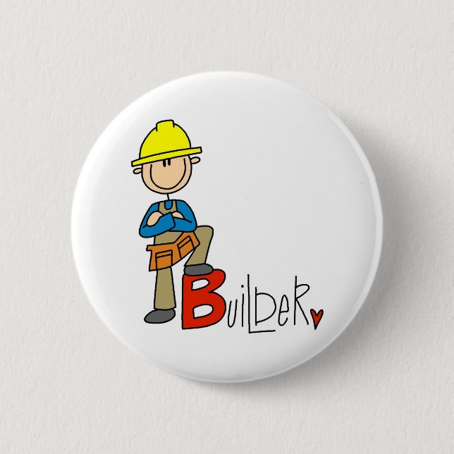 Chapa Redonda De 5 Cm B es para Constructor (Anverso)