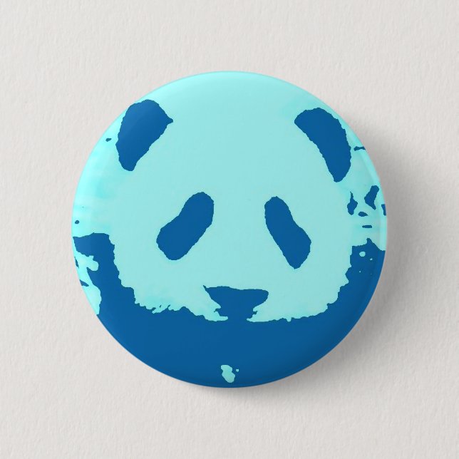 Chapa Redonda De 5 Cm Baby Panda (Anverso)