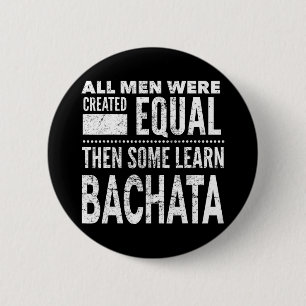 Chapa Redonda De 5 Cm Bachata Bailando bailes latinos adoradores bailand