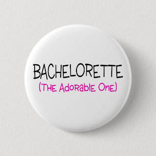 Chapa Redonda De 5 Cm Bachelorette el adorable