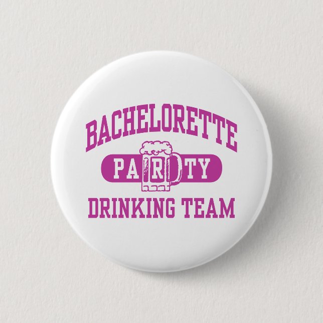 Chapa Redonda De 5 Cm Bachelorette Party (Anverso)