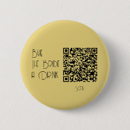 Chapa Redonda De 5 Cm Bachelorette Pastel Qr Code Comprar A La Novia Una