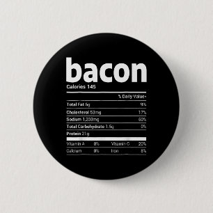 Chapa Redonda De 5 Cm Bacon Nutrition Facts Family Mating Navidades Co