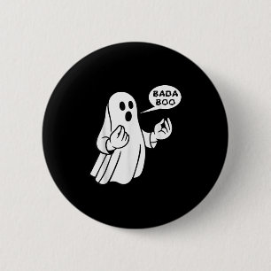 Chapa Redonda De 5 Cm Bada Boo Fantasma Italiano Camiseta Divertida de H