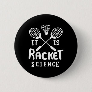 Chapa Redonda De 5 Cm Badminton Es Ciencia De Racket