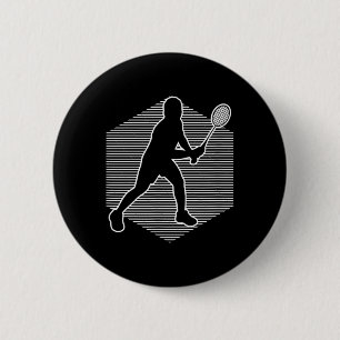 Chapa Redonda De 5 Cm Bádminton Squash Mujeres Volante Hombres