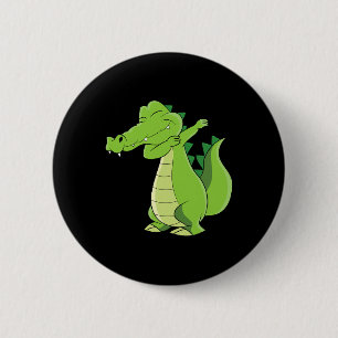 Chapa Redonda De 5 Cm Bailarín de lagarto regalo gracioso lagarto