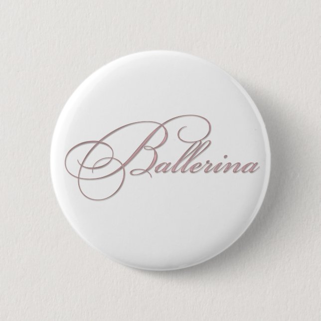 Chapa Redonda De 5 Cm Bailarina (Anverso)