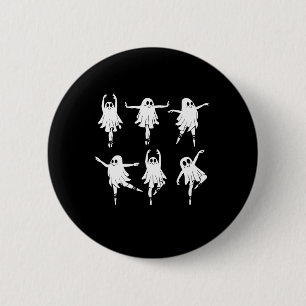 Chapa Redonda De 5 Cm Bailarina fantasma de ballet bailarina fantasmagór