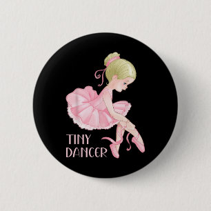 Chapa Redonda De 5 Cm Bailarina pequeña Ballerina Chica Ballet Niños bai