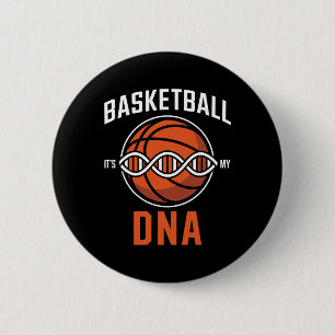 Chapa Redonda De 5 Cm Baile De Baloncesto - Pion Corre En Mi Sangre