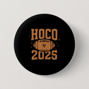 Chapa Redonda De 5 Cm Baile de bienvenida de la escuela secundaria Hoco
