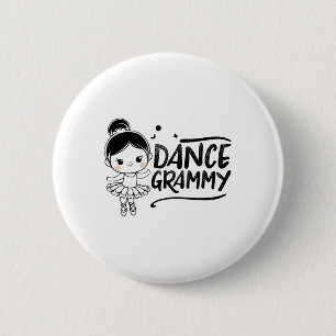 Chapa Redonda De 5 Cm Baile Grammy Cuidad Bailarina Nieta Da