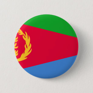 Chapa Redonda De 5 Cm ¡Bajo costo! Bandera de Eritrea
