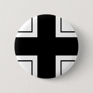 Chapa Redonda De 5 Cm BalkenKreuz en blanco