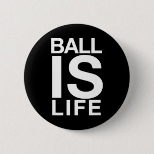 Chapa Redonda De 5 Cm Ball Es El Logo De Life Para Los Fans Y Jugadores 