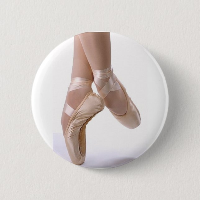 Chapa Redonda De 5 Cm ballet (Anverso)