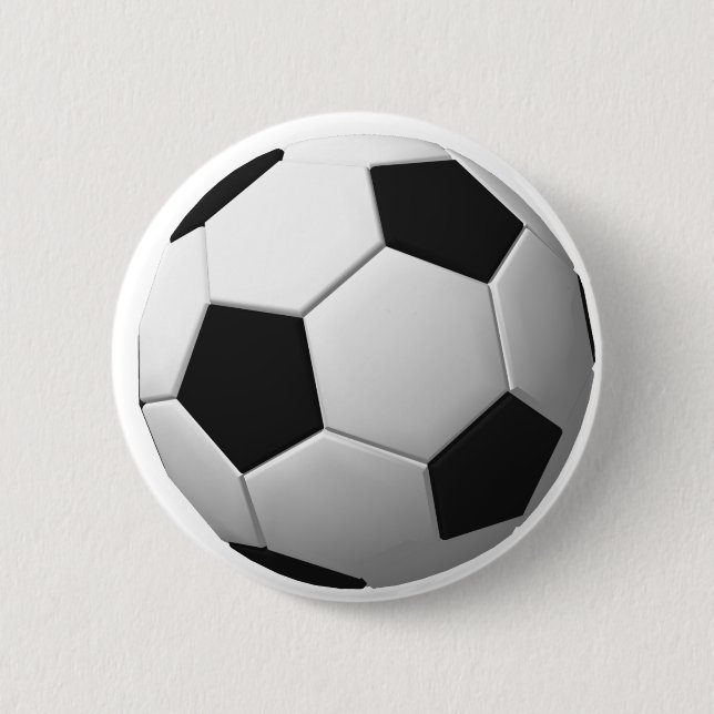 Chapa Redonda De 5 Cm Balón de fútbol: (Anverso)