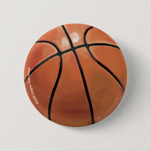 Chapa Redonda De 5 Cm Baloncesto