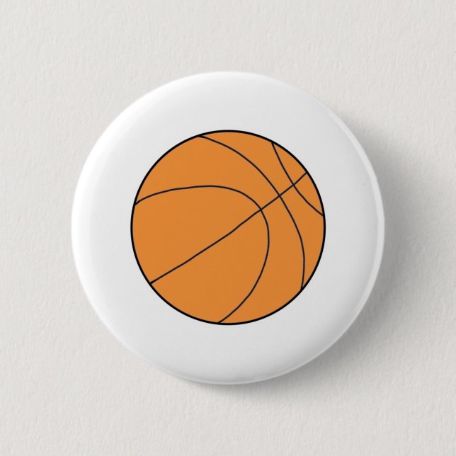 Chapa Redonda De 5 Cm Baloncesto (Anverso)