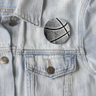 Chapa Redonda De 5 Cm Baloncesto