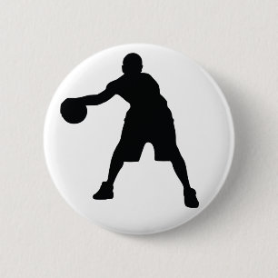 Chapa Redonda De 5 Cm Baloncesto