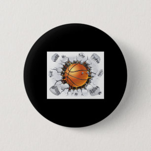 Chapa Redonda De 5 Cm Baloncesto 1