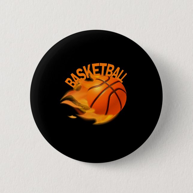 Chapa Redonda De 5 Cm Baloncesto 2 (Anverso)