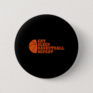 Chapa Redonda De 5 Cm Baloncesto divertido para hombres equipo femenino 