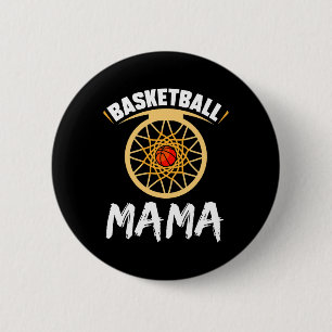 Chapa Redonda De 5 Cm Baloncesto Mama Hob