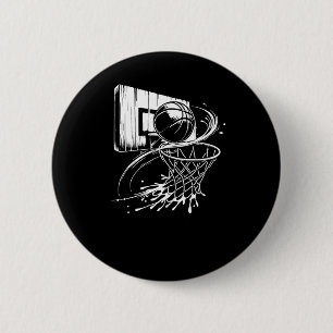 Chapa Redonda De 5 Cm Baloncesto Para Hombres Mujeres