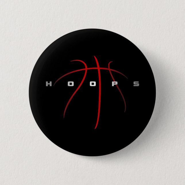 Chapa Redonda De 5 Cm Baloncesto Ropa Baloncesto (Anverso)