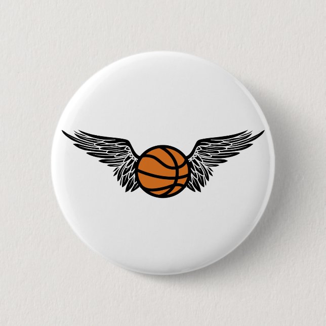 Chapa Redonda De 5 Cm baloncesto tribal. (Anverso)