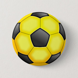 Chapa Redonda De 5 Cm Balones de fútbol coloridos