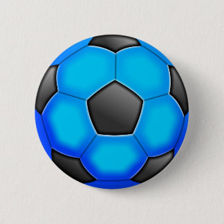 Chapa Redonda De 5 Cm Balones de fútbol coloridos