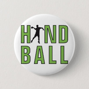 Chapa Redonda De 5 Cm Balonmano