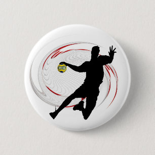 Chapa Redonda De 5 Cm Balonmano Botón/PIN
