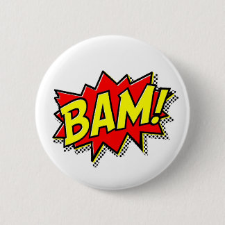 CHAPA REDONDA DE 5 CM BAM COMICBOOK SONIDOS ACCIONES PERSONALIZADOS DE L