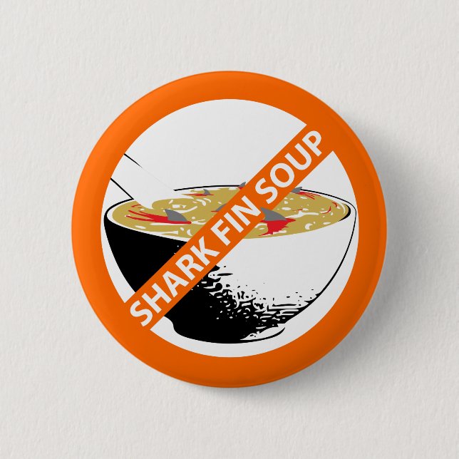 CHAPA REDONDA DE 5 CM BAN SHARK FIN SOUP (Anverso)