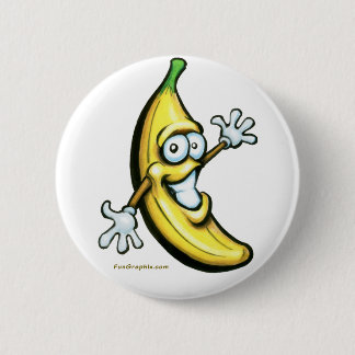 Chapa Redonda De 5 Cm Banana