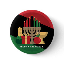 banda diagonal Happy Kwanzaa