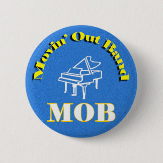 Chapa Redonda De 5 Cm Banda Movin 'Out