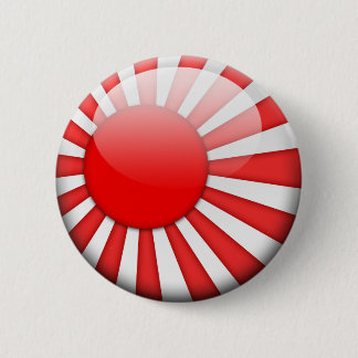 Chapa Redonda De 5 Cm Bandera 2,0 de Japón