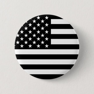 Chapa Redonda De 5 Cm Bandera americana