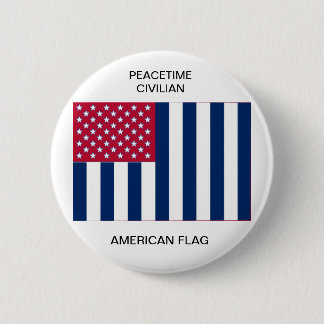 Chapa Redonda De 5 Cm Bandera americana civil pacífica