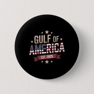 Chapa Redonda De 5 Cm Bandera Americana Retro Golfo De Estados Unidos 20