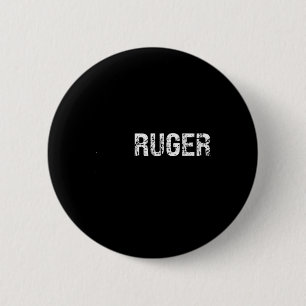 Chapa Redonda De 5 Cm Bandera Americana Vintage Retro Ruger Usa Familia