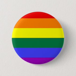 Chapa Redonda De 5 Cm Bandera arco iris LGBT