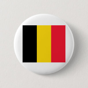 Chapa Redonda De 5 Cm Bandera belga